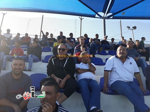 كفرقاسم : امام 600 متفرج الديربي القسماوي شمشوني والفائز الأكبر الجمهور القسماوي والروح الرياضية
